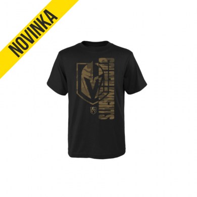 NHL, tričko, COOL, CAMO, SS, TEE, LAS, VEGAS, GOLDEN, KNIGHTS, JR, detské